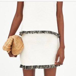 Zara Tweed Mini Skirt